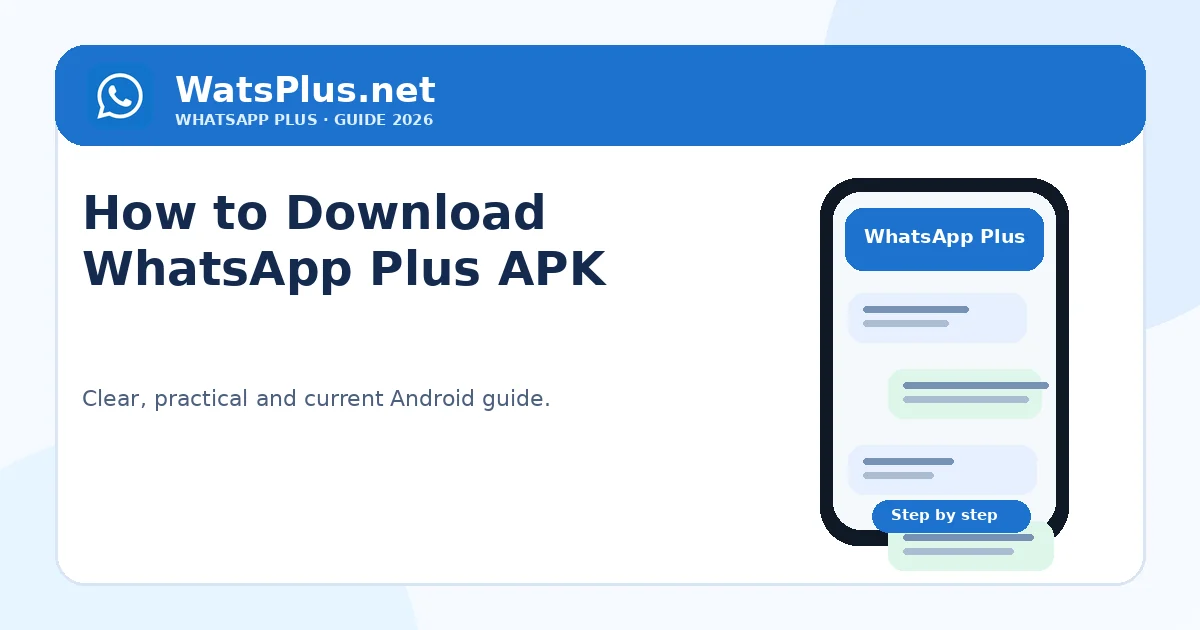 Download WhatsApp Plus APK