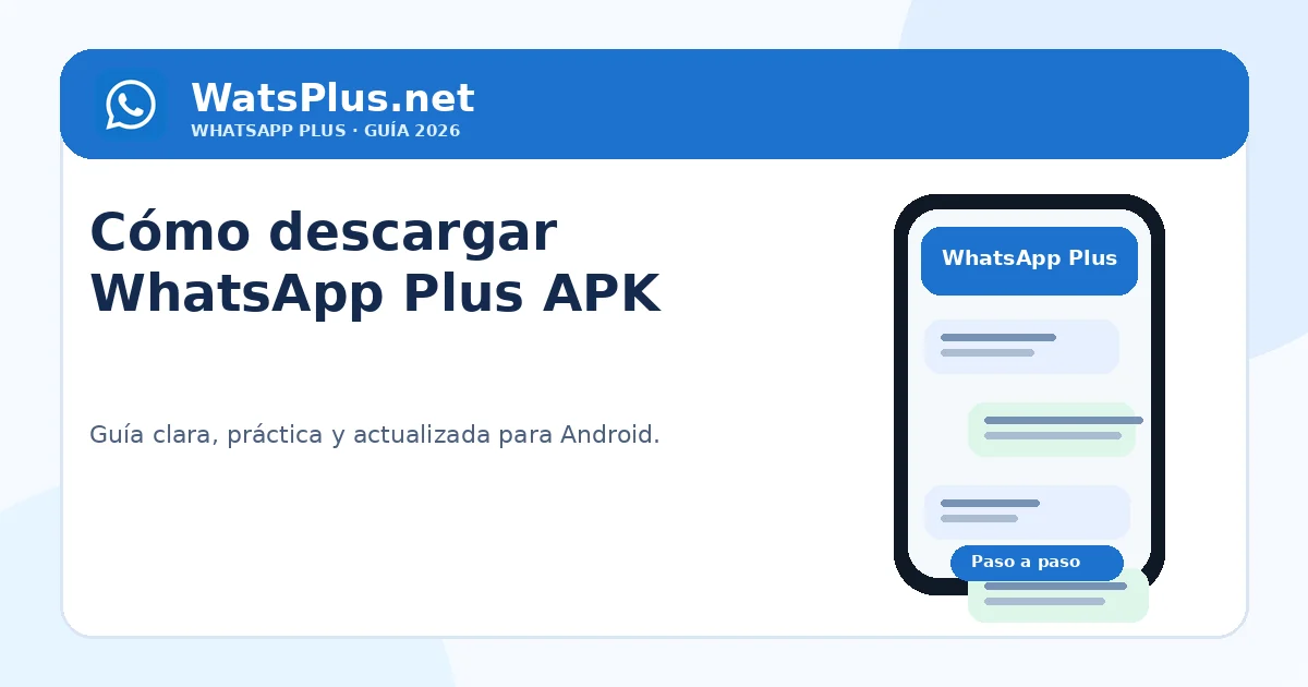 Descargar WhatsApp Plus APK