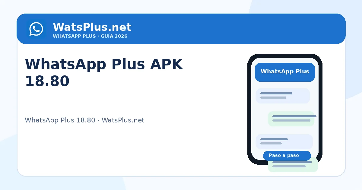 WhatsApp Plus 18.80: lo importante antes de empezar
