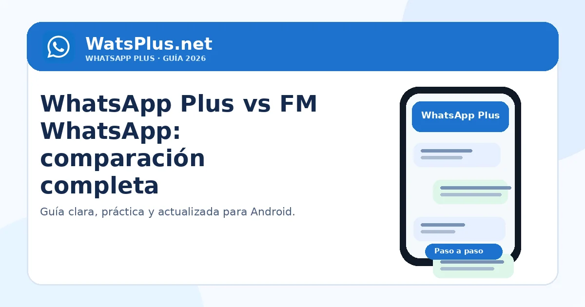 WhatsApp Plus vs FM WhatsApp