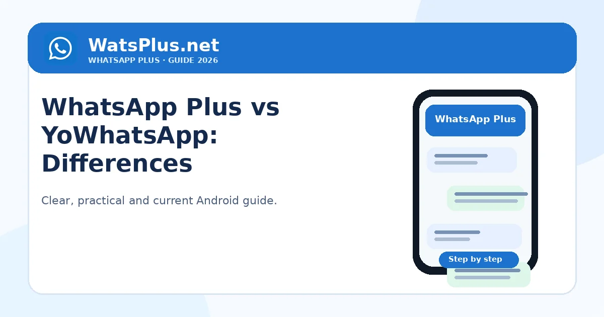 WhatsApp Plus vs YoWhatsApp